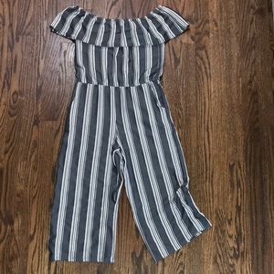 Stripped romper